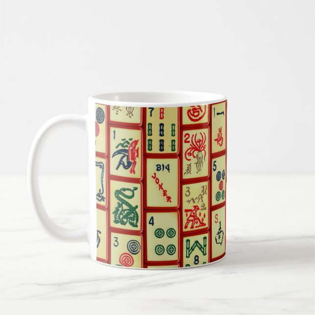Caneca De Café Mahjong Mug (Esquerda)