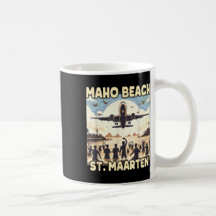 Caneca De Café Maho Beach Rua Maarten