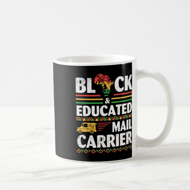 Caneca De Café Mai Educada E Preto Africano do Mês da História Ne (Direita)