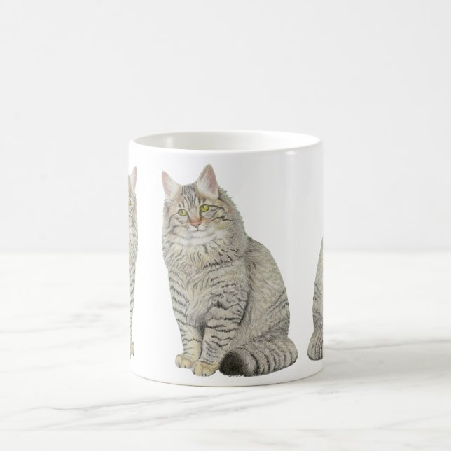 Caneca De Café Maine Coon Cat (Centro)