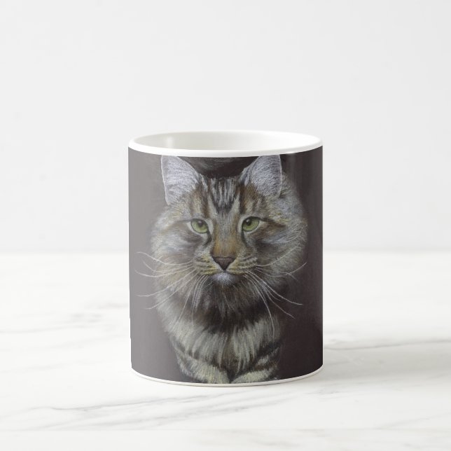 Caneca De Café Maine Coon Cat (Centro)