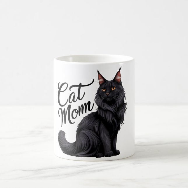 Caneca De Café Maine Coon Empire Cat Mãe Mug II (Centro)