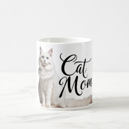 Caneca De Café Maine Coon Empire Cat Mãe Mug III