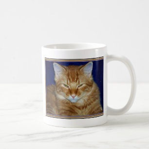 Caneca de Café Maine Coon Laranja Irritado