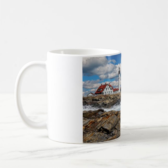 Caneca De Café Maine Lighthouse Mug (Esquerda)