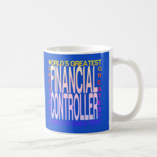Caneca De Café Maior auditor financeiro do mundo