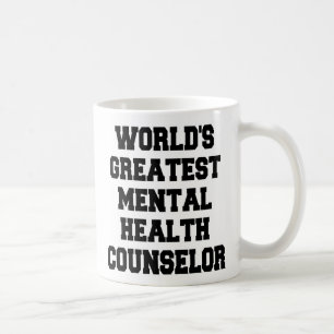 Caneca De Café Maior Conselheiro de Saúde Mental do Mundo