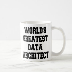 Caneca De Café Maior Data Architect do Mundo
