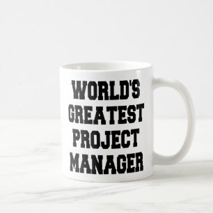Caneca De Café Maior Gerente de Projetos do Mundo