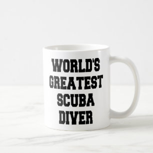 Caneca De Café Maior mergulhador do mundo