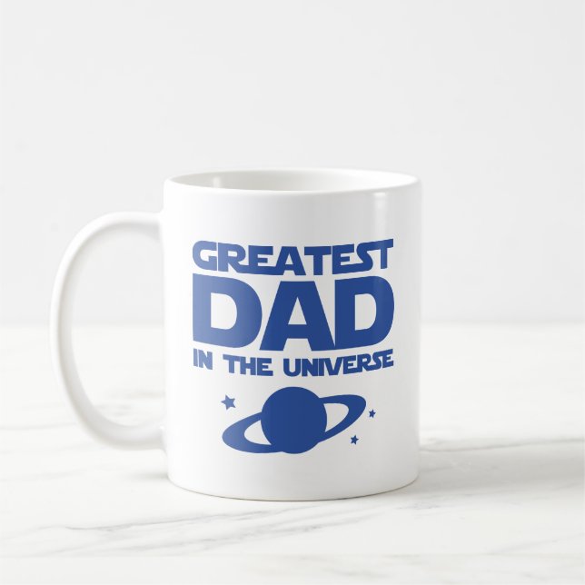 Caneca De Café Maior Pai Do Universo Da Mug De Café (Esquerda)
