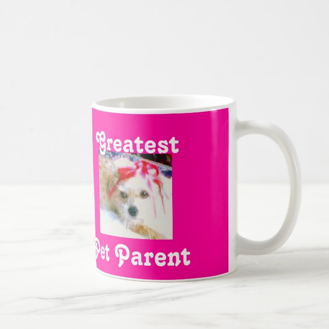 Caneca De Café Maior Pet Pai (Direita)