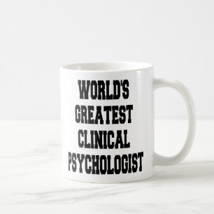 Caneca De Café Maior Psicólogo Clínico do Mundo