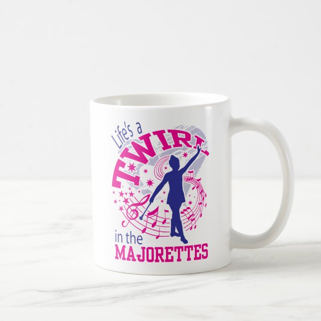 Caneca De Café Maioretes, Baton Twirlers (Direita)