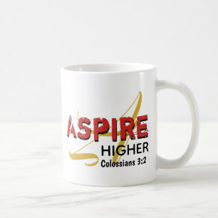 Caneca De Café Mais alto Inspiron Christian ASPIRE