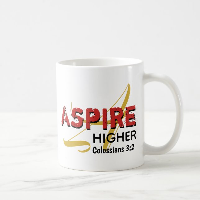 Caneca De Café Mais alto Inspiron Christian ASPIRE (Direita)