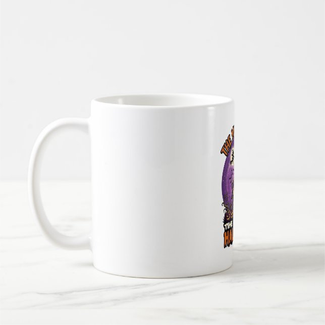 Caneca De Café Mais Assustadora Casa Assombrada de Halloween Brux (Esquerda)