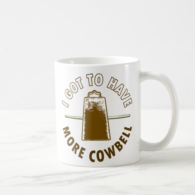 CANECA DE CAFÉ MAIS COWBELL (Direita)