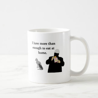 Caneca De Café Mais do que bastante a comer