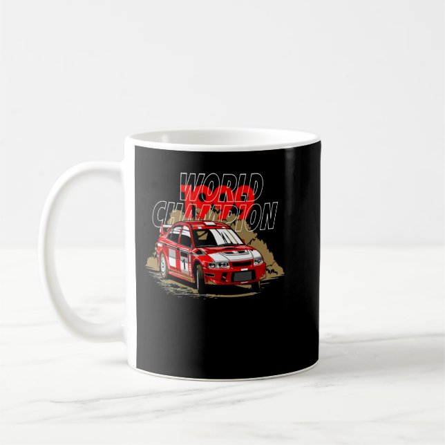 Caneca De Café Mais Do Que O Fantástico Mitsubishi Evo 6 (Esquerda)