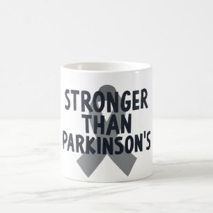 Caneca De Café Mais Forte do que a do Parkinson
