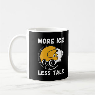 Caneca De Café Mais Menos Conversação De Gelo   Pesca Do Gelo
