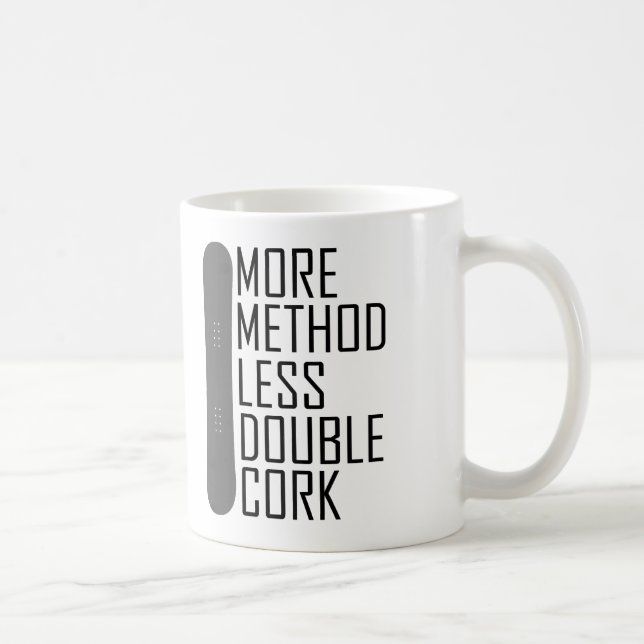 Caneca De Café Mais Método Menos Cork Duplo (Direita)
