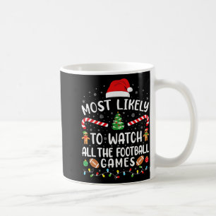 Caneca De Café Mais Propenso a Assistir a Todos os Jogos de Futeb