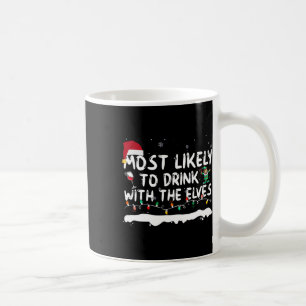 Caneca De Café Mais Propenso a Beber Com Elfos Família Correspond