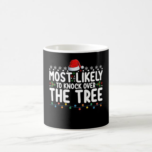 Caneca De Café Mais Propenso A Derrubar A Árvore De Natal (Centro)
