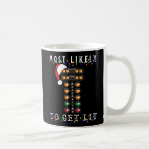 Caneca De Café Mais Propenso a Ficar Bêbado Piada de Corrida de A