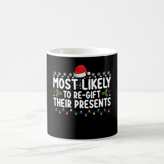 Caneca De Café Mais Propenso a Re-dar seus Presentes de Natal (Centro)