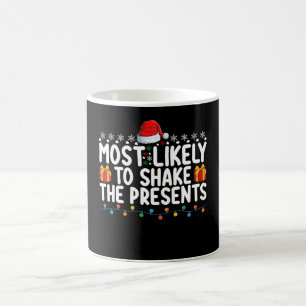 Caneca De Café Mais Propenso a Sacudir os Presentes Férias de Nat