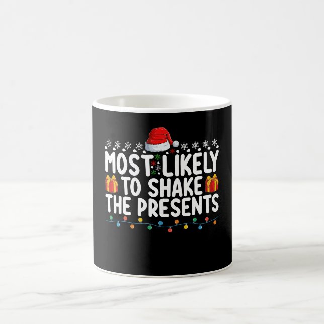 Caneca De Café Mais Propenso a Sacudir os Presentes Férias de Nat (Centro)