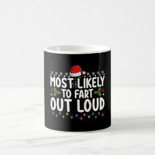 Caneca De Café Mais Provável a Peidar Alto Natal Família