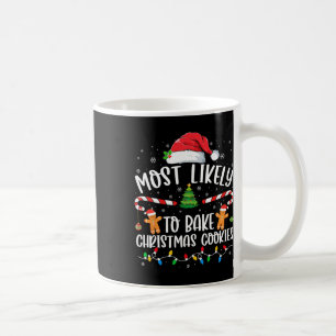 Caneca De Café Mais Provável Ao Assar Da Matriz Familiar De Cooki