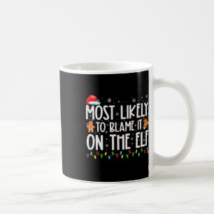 Caneca De Café Mais Provável É Culpá-Lo Na Família Xm Dos Papais