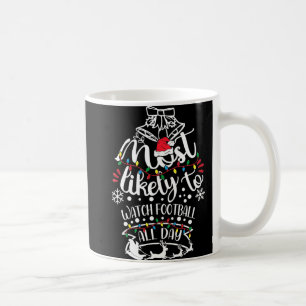 Caneca De Café Mais Provável Para Assistir Futebol No Natal Sa
