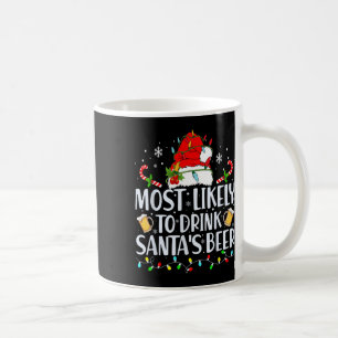 Caneca De Café Mais Provável Para Beber Beers De Natal Drinki