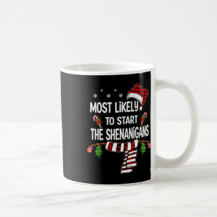 Caneca De Café Mais Provável Para Começar A Diversão Da Família S