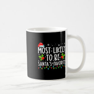 Caneca De Café Mais Provável Para O Natal Ser A Correspondência F
