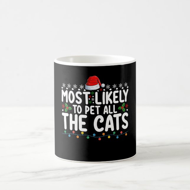 Caneca De Café Mais Provável Para Pet De Toda A Família De Felino (Centro)
