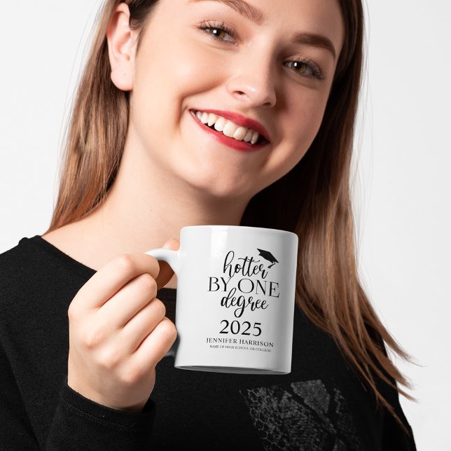 Caneca De Café Mais Quente Um Grau | Graduação (Criador carregado)