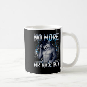 Caneca De Café Mais sr bonzinho lobo engraçado meme alfa descontr