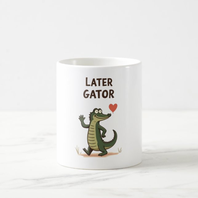 Caneca De Café Mais Tarde Jacaré Piadista Tchau Jacaré (Centro)