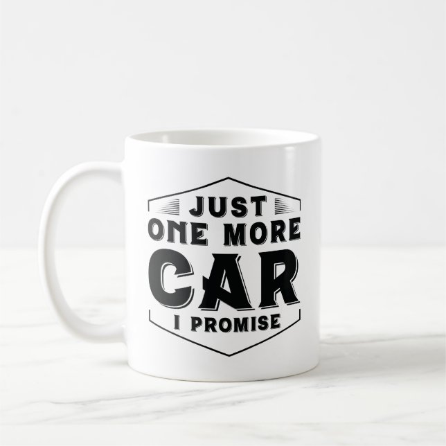 Caneca De Café Mais Um Carro (Esquerda)