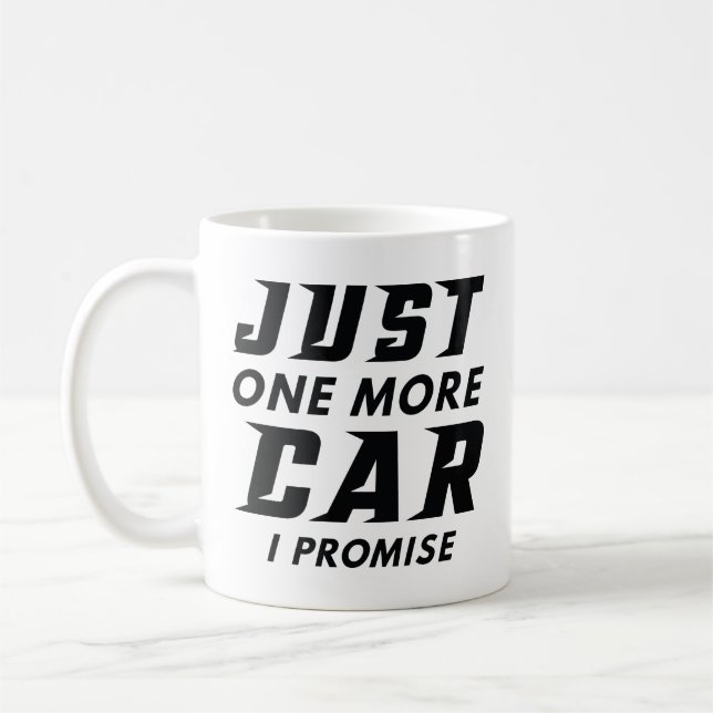 Caneca De Café Mais Um Carro Só, Eu Prometo (Esquerda)