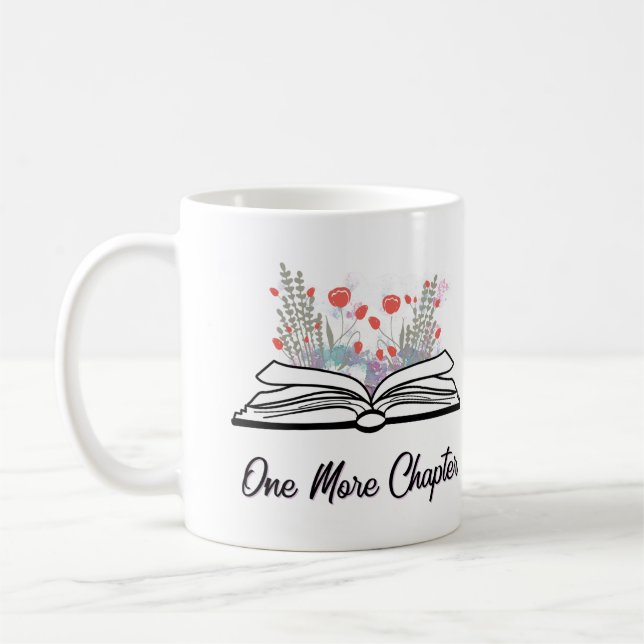 Caneca De Café Mais Um Livro De Capítulos Lover Mug (Esquerda)