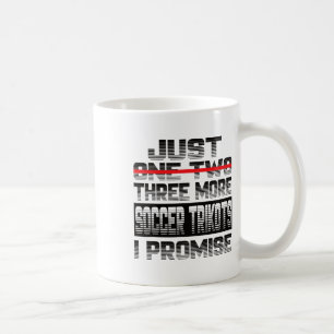 Caneca De Café Mais Uma Camisa de Futebol Eu Prometo Jogador de F
