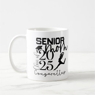 Caneca De Café Mais velho Mãe Classe de 2025 Cougarettes Mug